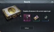 Reward for completing all missions of 'A' zone